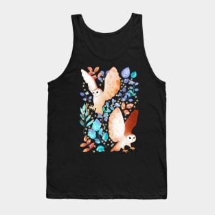 Brilliant Barn Owls Tank Top